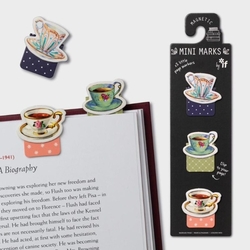 Záložka do knihy Mini magnetická Šálek čaje