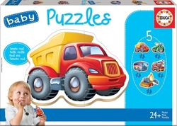 Baby puzzle Vozidla 5v1