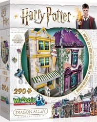 3D puzzle Harry Potter Madam Malkinová a Zmrzlinářství Florea