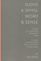Slovo a smysl 41/ Word &amp; Sense 41