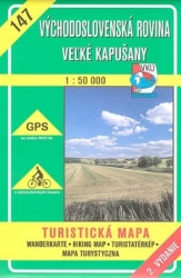 Východoslovenská rovina Veľké Kapušany 1:50 000