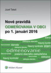 Tekeli, Jozef - Nové pravidlá odmeňovania v obci po 1. januári 2016