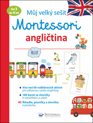 Barusseau, Lydie - Můj velký sešit Montessori angličtina