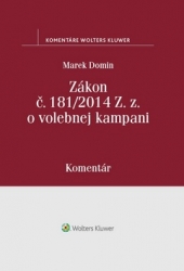 Domin, Marek - Zákon o volebnej kampani