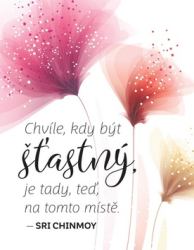 Chinmoy, Sri - Magnet na lednici Chvíle, kdy být