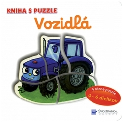 Brüggemannová, Vera - Vozidlá Kniha s puzzle