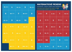 Staněk, Martin - Pexeso Matematika Dělení v oboru malé násobilky