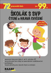 Gošová, Věra; Veselá, Šárka - Školák s SVP Čtení a hravá cvičení