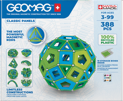 Stavebnice Geomag Classic Panels Masterbox Cold 388 pcs