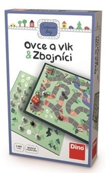 Hra cestovní Ovce a vlk &amp; zbrojníci