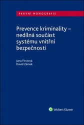 Firstová, Jana; Zámek, David - Prevence kriminality