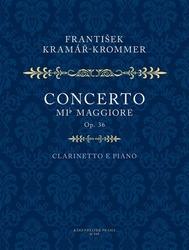 Kramář-Krommer, František - Koncert Es dur pro klarinet a orchestr op. 36