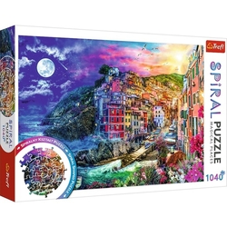 Spiral puzzle Kouzelný záliv, Cinque Terre 1040 dílků