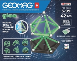 Stavebnice Geomag Glow 42 pcs