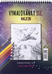 Inspirační vymalovánky 3.díl Magicon s horní vazbou twin wire A4