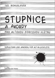 Bohuslávek, Ivo - Stupnice a akordy pro altovou zobcovou flétnu