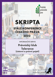 Skripta SKČP Právnický klub Tolerance