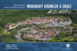 Moravský Krumlov a okolí z nebe