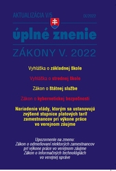 Aktualizácia V/5 2022 – štátna služba, informačné technológie verejnej správy