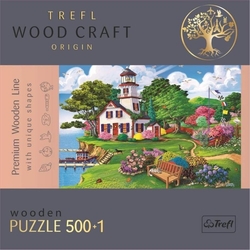 Dřevěné puzzle Letní útočiště 501 dílků