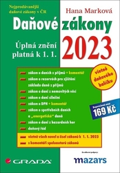 Marková, Hana - Daňové zákony 2023
