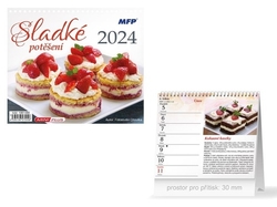 Mini Sladké potěšení 2024 - stolní kalendář