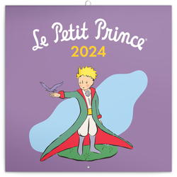 Poznámkový kalendář Malý princ 2024 - nástěnný kalendář