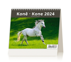 MiniMax Koně/Kone - stolní kalendář 2024