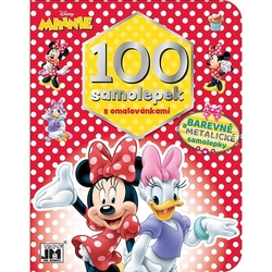 100 samolepek s omalovánkami Minnie