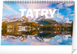 Tatry 2024 - stolový kalendár