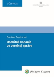 Cepek, Branislav; Garayová, Lilla; Surmajová, Žaneta - Osobitné konania vo verejnej správe