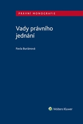 Buriánová, Pavla - Vady právního jednání