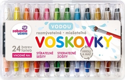 Voskovky vodou rozmývatelné