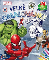 Velké omalovánky Marvel