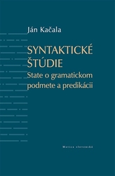 Kačala, Ján - Syntaktické štúdie