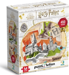 Puzzle Harry Potter Škola čar a kouzel v Bradavicích 450 dílků