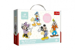 Baby puzzle Disney Mickey a přátelé 4v1