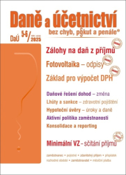 Děrgel, Martin; Macháček, Ivan; Benda, Václav; Daněk, Antonín; Novák, Pavel; ... - Daně a účetnictví bez chyb, pokut a penále 5-6/2025