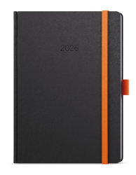 Denní diář 2026 David Nora A5 oranžová