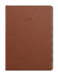Denní diář 2026 Maxim B5 Hnědá