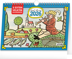 Josef Lada 2026 - stolní kalendář