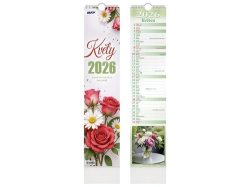Květy 2026 - nástěnný kalendář
