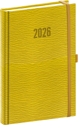 Denní diář Rivoli 2026 žlutozelený