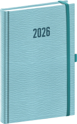 Denní diář Rivoli 2026 světle modrý
