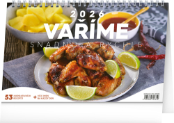 Vaříme snadno a rychle 2026 - stolní kalendář