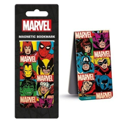 Magnetická záložka Marvel Retro Grid