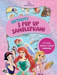 Aktivity s pop-up samolepkami Disney Princezny