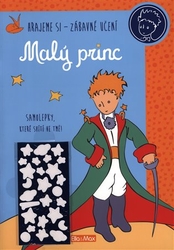 Malý princ - Kniha aktivit, modré svítící samolepky