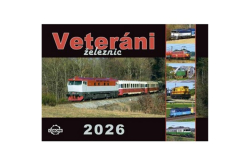 Piroutek Richard - Kalendář 2026 - Veteráni železnic
