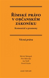 Bělovský, Petr - Římské právo v občanském zákoníku